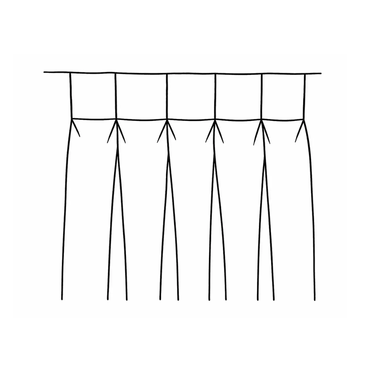 Inverted Pleat