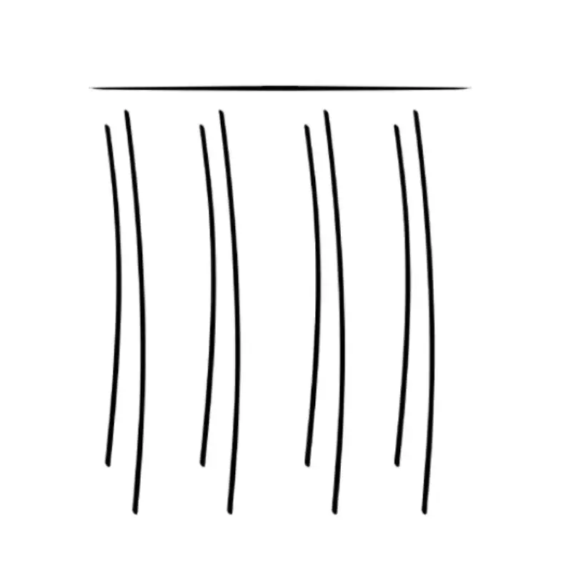 Pencil Pleat
